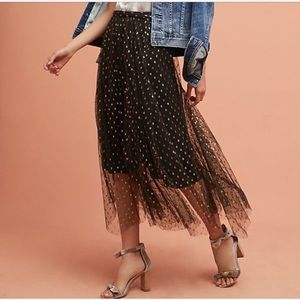 Anthropologie tulle skirt